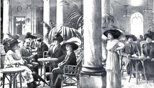 Tarde en el Hotel Palace 1912
