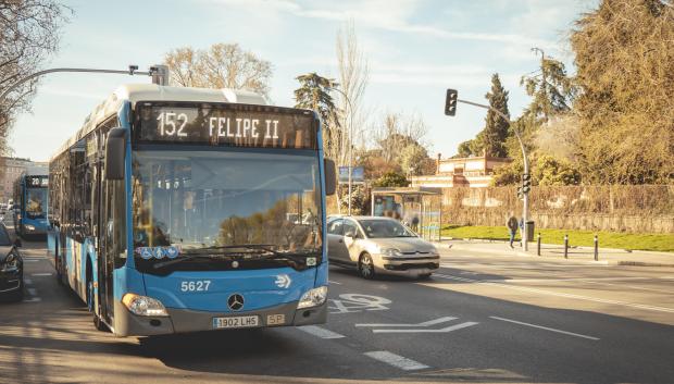 Imagen de la línea 152 de la EMT