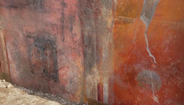 Los frescos con escenas mitológicas en Pompeya