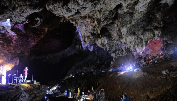 Un concierto en la Cueva de El Soplao