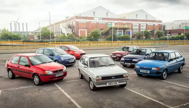 Siete generaciones y 18 millones de coches contemplan al Ford fiesta