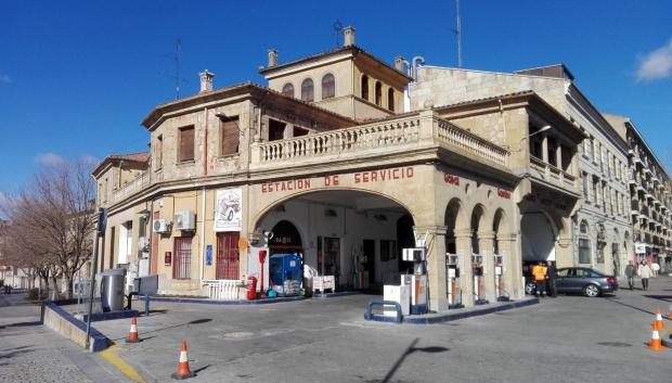 La gasolinera de la Avenida de los Reyes de España, en Salamanca