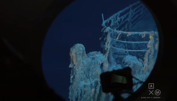 Imagen de la cubierta del Titanic