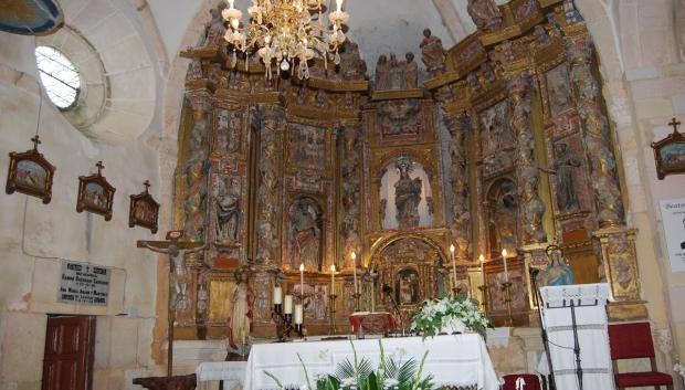 Retablo de la iglesia de Masa