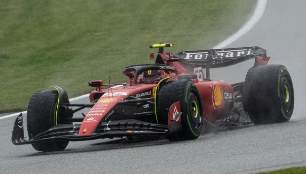 Carlos Sainz en la carrera al sprint del GP de Austria