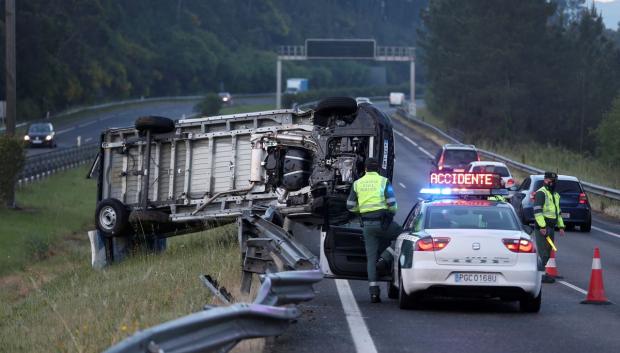 El sueño está directamente relacionado con las salidas de la carretera