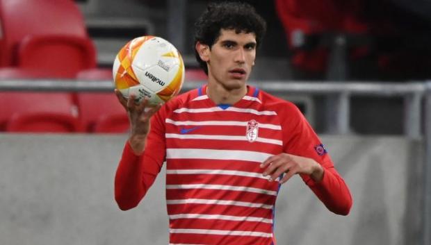 Jesús Vallejo en su primera etapa en el Granada