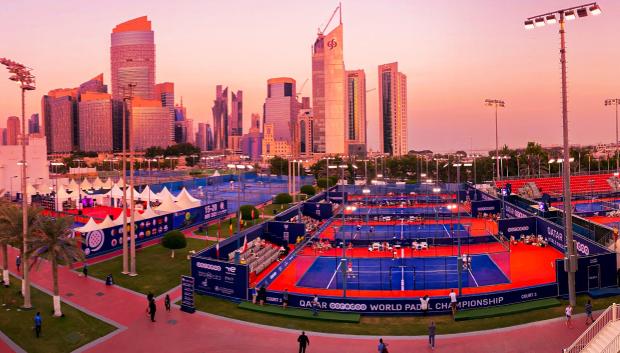 El Premier Padel de Qatar se juega en las instalaciones de la Universidad de Qatar