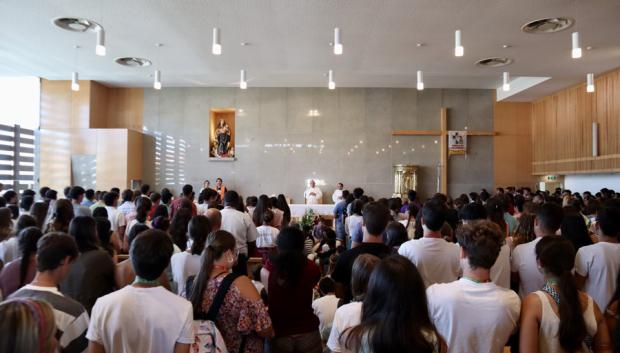 Monseñor Demetrio Fernández, durante la homilía