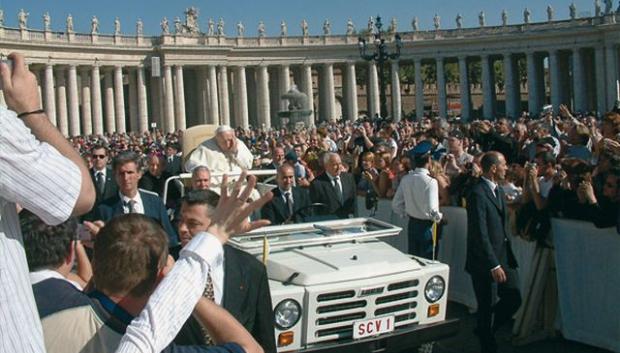 Fiat Campagnola, modelo en el que sufrió el atentado Juan Pablo II