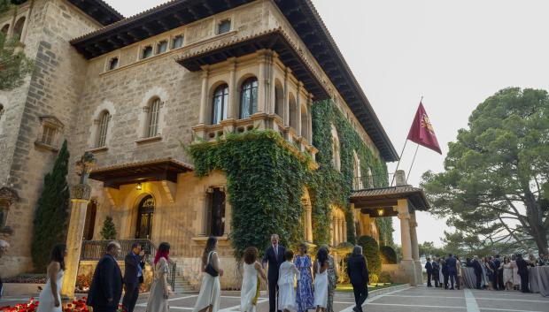 Los Reyes ofrecen la tradicional recepción a los representantes de la sociedad civil de Baleares