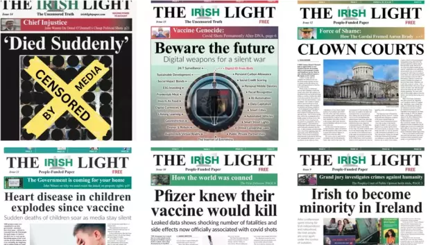 Portadas de The Irish Litght