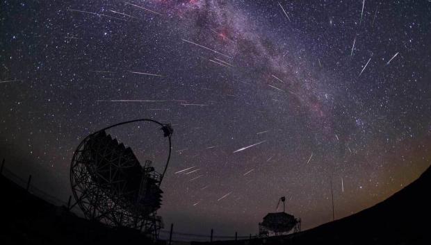 Una lluvia de estrellas