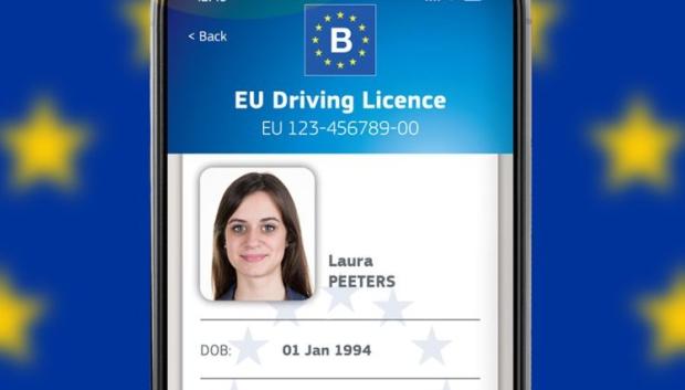 Así sería la apariencia del nuevo carnet de conducir europeo