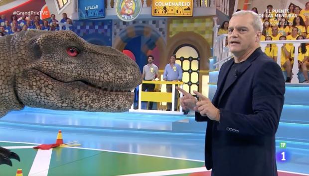 El dinosaurio de 'Grand Prix'