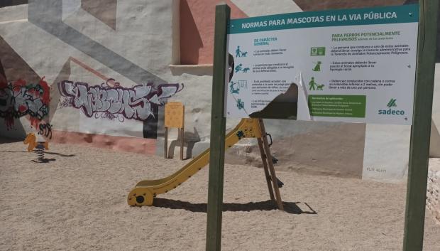 Zona infantil en el antiguo Cine Andalucía