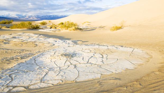 Unas arenas movedizas en el Valle de la Muerte, en Estados Unidos