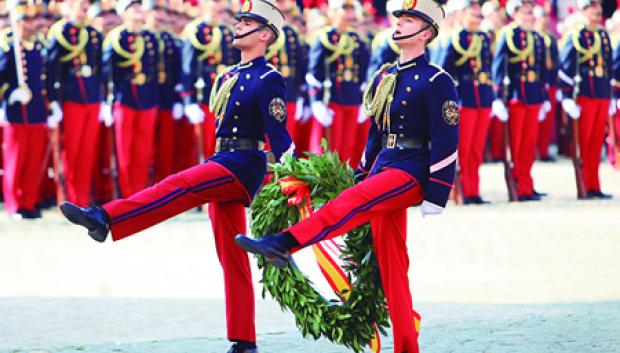 Acto de Homenaje a los Caídos en la Academia General de Zaragoza