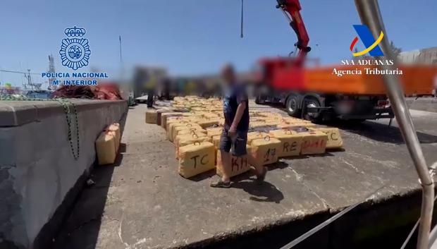 Seis toneladas de hachís han sido interceptadas en Canarias