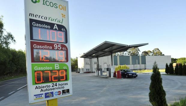 El gasóleo B puede ser hasta 50 céntimos más barato