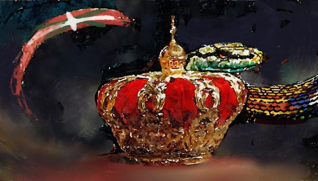 Ilustracion corona, monarquía, realeza