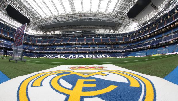 El Estadio Santiago Bernabéu este sábado, día en el que se jugó el primer partido de la temporada