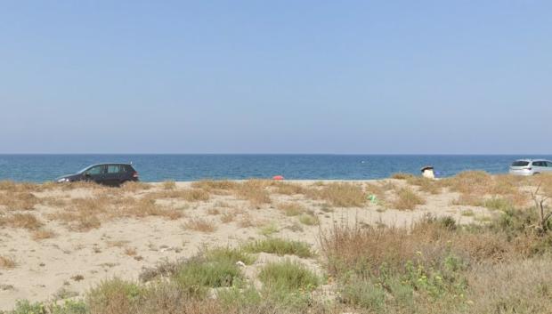 Playa de Balerma, en El Ejido