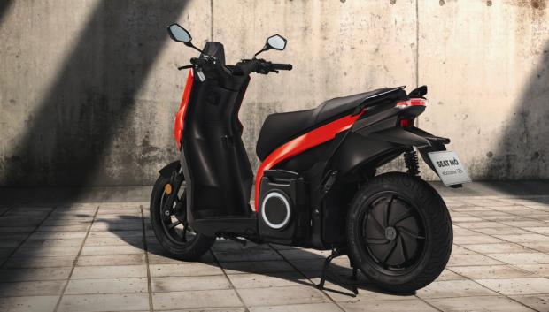 Uno de los scooter de la gama Seat MO