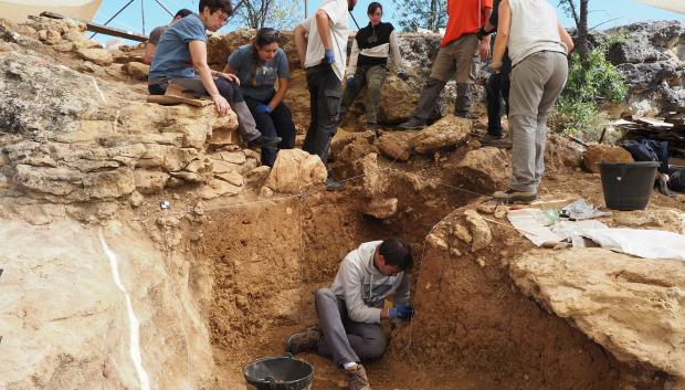 Excavación en la zona Des-Cubierta