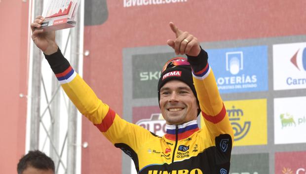 Roglic ha ganado la 17ª etapa de La Vuelta, con final en el duro Angliru asturiano
