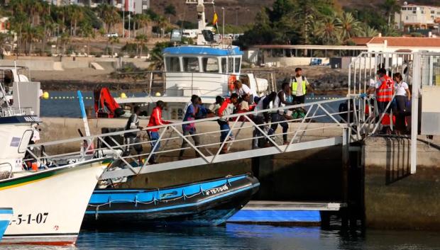 Nueva oleada de inmigrantes en Canarias