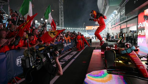 Carlos Sainz, el triunfo en Singapur, el segundo de su carrera en la F1