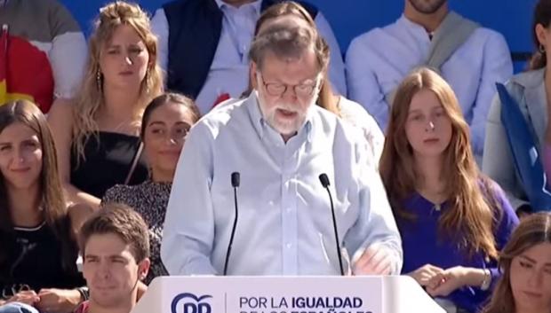 Rajoy en su discurso