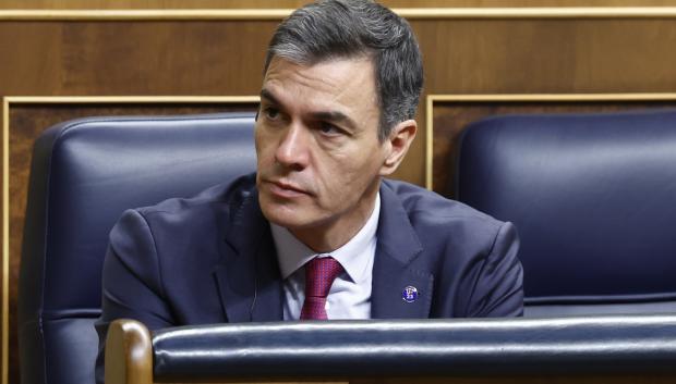 Pedro Sanchez during the second session of investiture President in the Congress of Deputies in Madrid, Spain, Wednesday 27 September 2023.