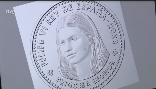 La moneda de la Princesa Leonor estará en circulación el próximo 31 de octubre