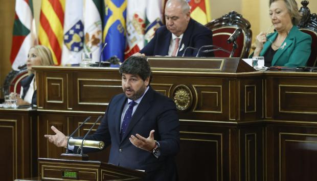 López Miras interviene en el Senado