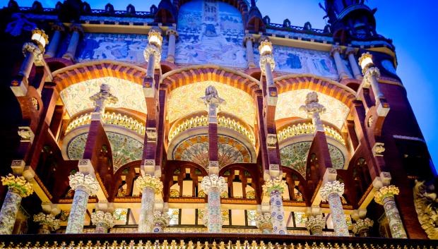 Palau de la Música Catalana en Barcelona
