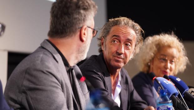 Paolo Sorrentino, durante la rueda de prensa