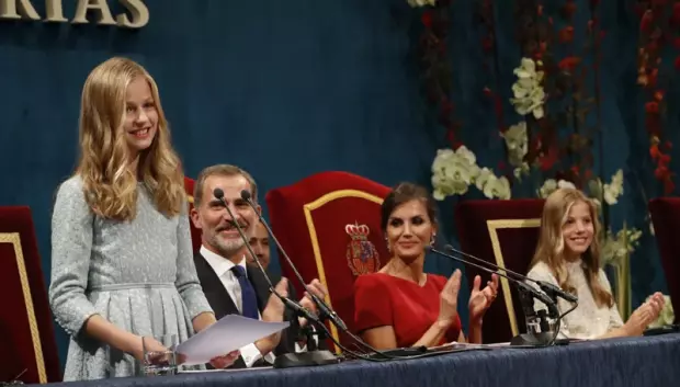 En su primer discurso en los Premios Princesa de Asturias
