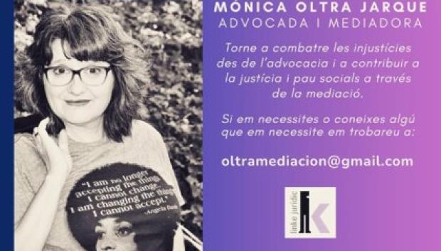 Imagen difundida por Mónica Oltra para anunciar su vuelta a la abogacía

La exvicepresidenta de la Generalitat y referente de Compromís, Mónica Oltra, anuncia que vuelve a ejercer la abogacía y la mediación con el objetivo de "combatir las injusticias" y "contribuir a la justicia y a la paz social".

ESPAÑA EUROPA POLÍTICA COMUNIDAD VALENCIANA
@MONICAOLTRA_