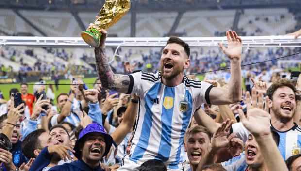 Leo Messi es el gran favorito para ganar el trofeo después de ganar el Mundial con Argentina
