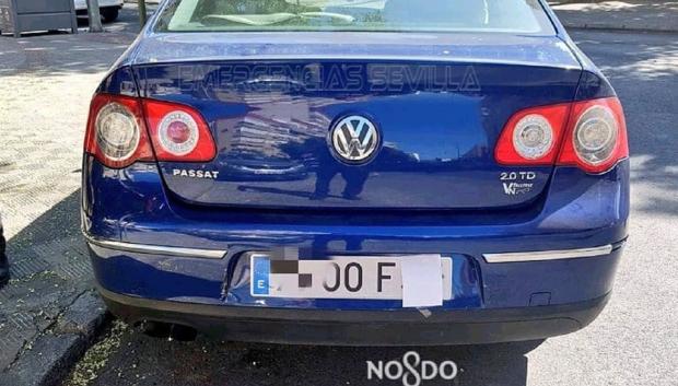 El viejo truco de tapar la matrícula con un folio o trapo sigue vigente