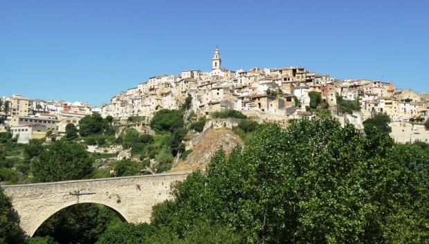 Vista del municipio de Bocairent, en Alicante