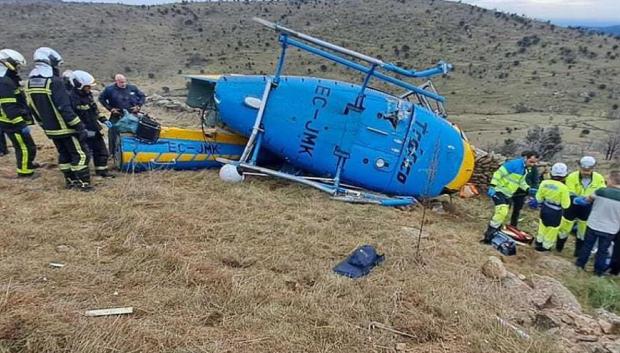 Cada helicóptero tiene un coste de más de un millón de euros