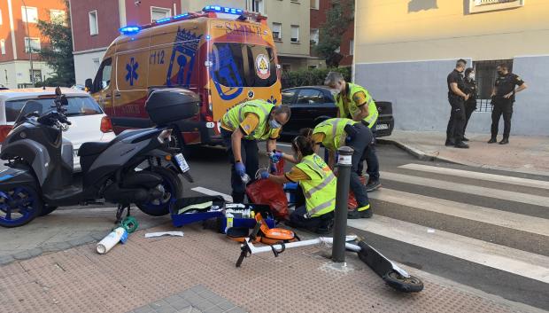 Los accidentes en los que hay un patinete involucrado cada vez son más frecuentes