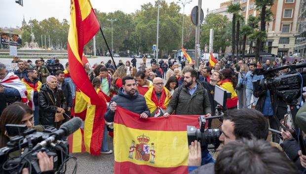 Manifestación a las puertas del Congreso