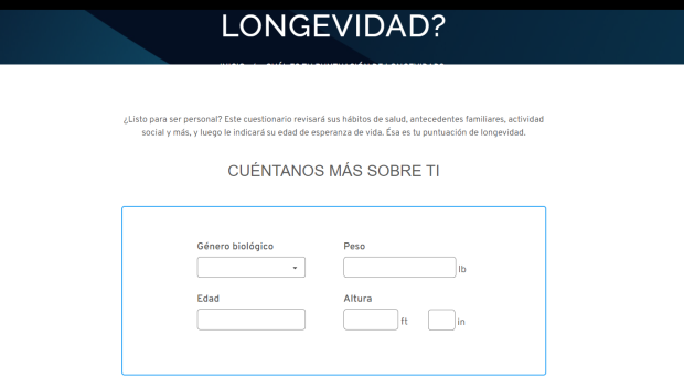 Puntuación de longevidad