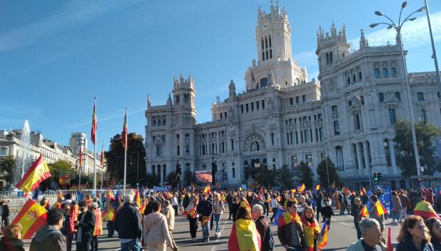 Manifestación 18-N Cibeles