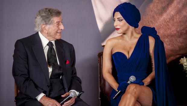 Bennett y Gaga durante la promoción de 'Cheek to Cheek' en 2014