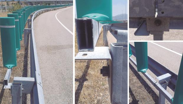 Están construidas en material plástico muy resistente